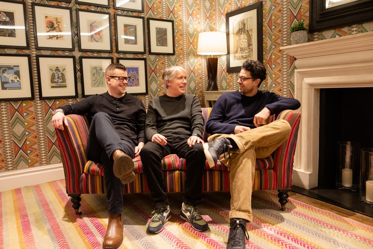 DLMDD Founders Max De Lucia, Greg Moore & Sascha Darroch-Davies